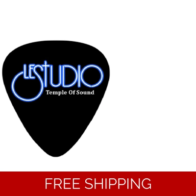 Le Studio Guitar Picks Black white & Blue Logo TOS